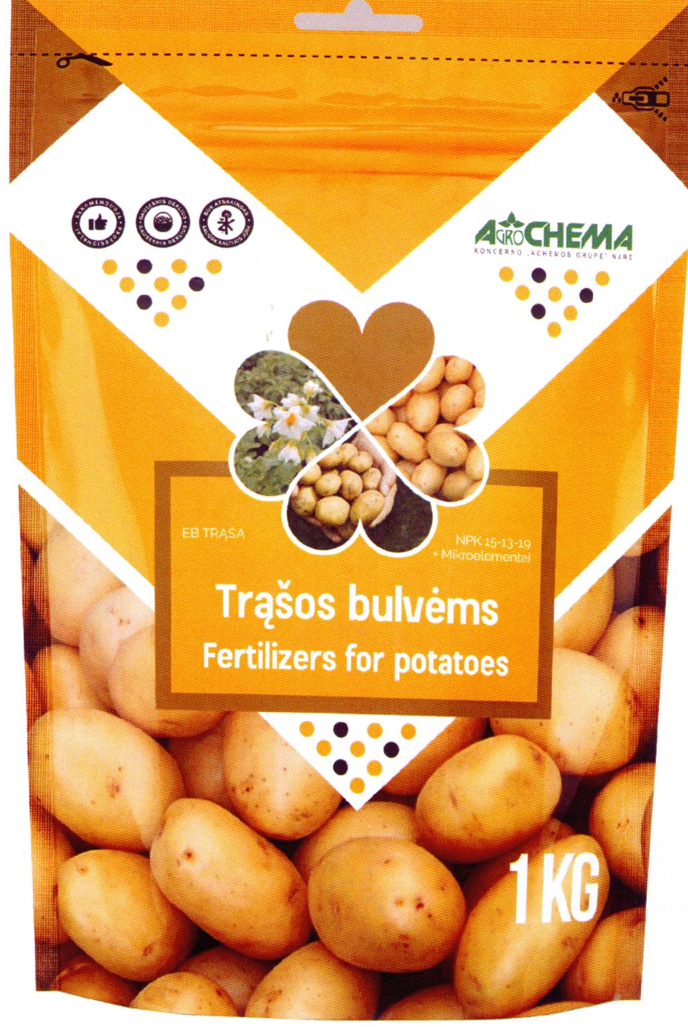 Prekės ženklas: AGROCHEMA Trąšos bulvėms Fertilizers for potatoes